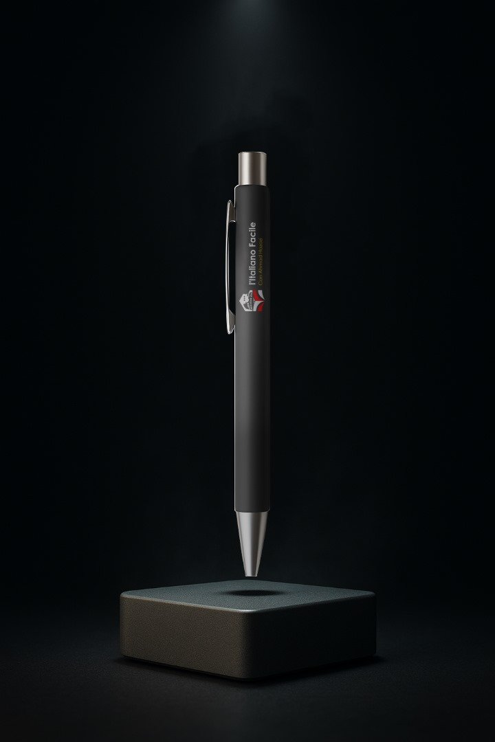 كأس، ودفتر تدوين الملاحظات، وقلم كلها ذو اللون الأسود Bicchiere, quaderno e penna di colore nero